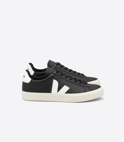 Veja Campo Chromefree Leather Black White 