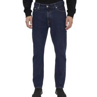 Tommy_hilfiger Jean Droit Bleu/Noir Homme  bicolore 