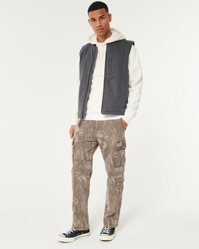 Hollister Straight Heavyweight Cargo Pants 