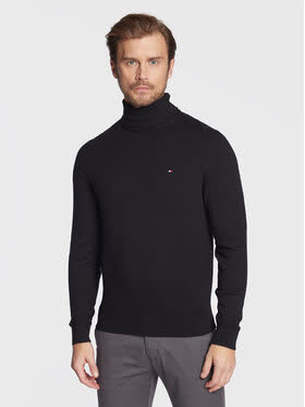 Tommy_hilfiger Pull à col roulé · Noir 