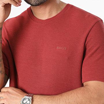 Hugo_boss Tee Shirt Rib 50509328 Bordeaux 