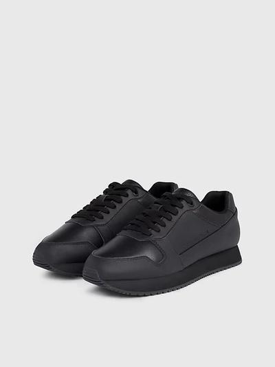 Calvin_klein Baskets en cuir 