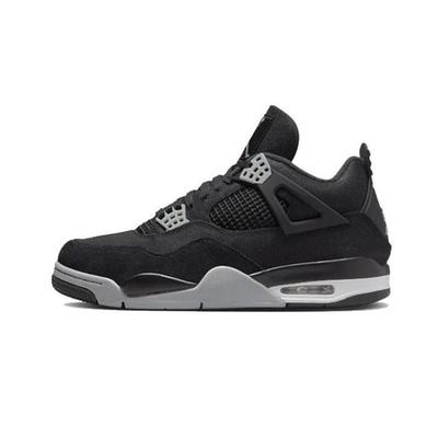 Jordan Air Jordan 4 Black Canvas 