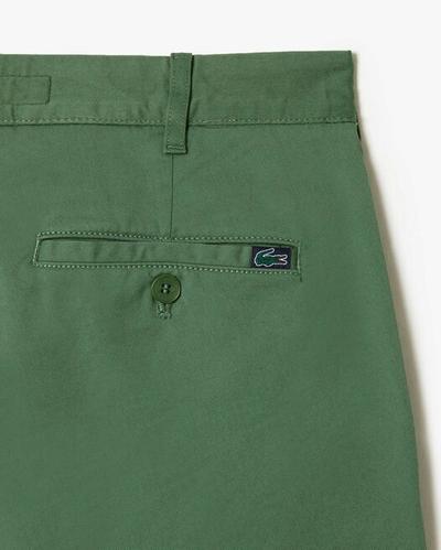 Lacoste Pantalon chino slim fit en coton stretch 