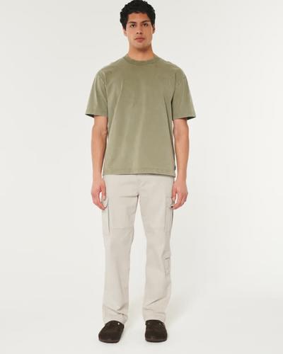 Hollister Heavyweight Straight Cargo Pants 