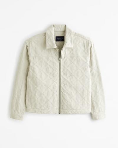 Abercrombie Lightweight Zip Trucker Jacket 