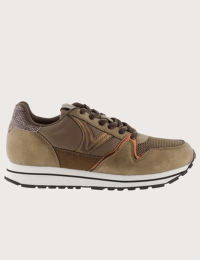Victoria Baskets Femme COMPENSÉES Coloris Bronze 