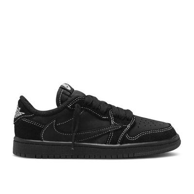 Jordan Air Jordan 1 Low Sp Travis Scott Black Phantom Child (PS) 