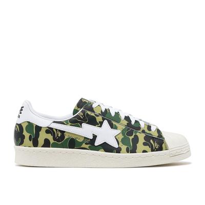 Adidas Bape x Superstar 80s 'ABC Camo' 