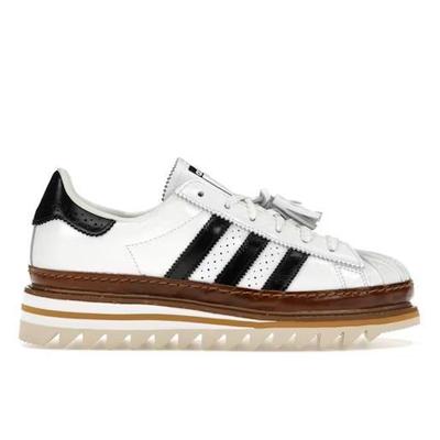 Adidas  Superstar Clot By Edison Chen blanc/sable clair 