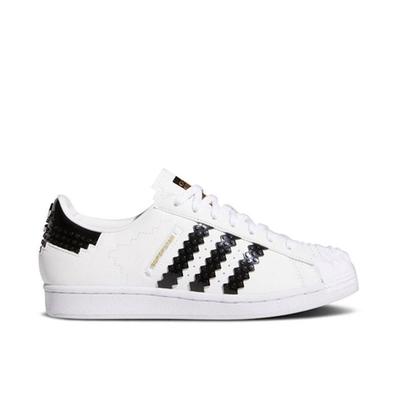 Adidas  x Lego Black White Superstar Base Plates 