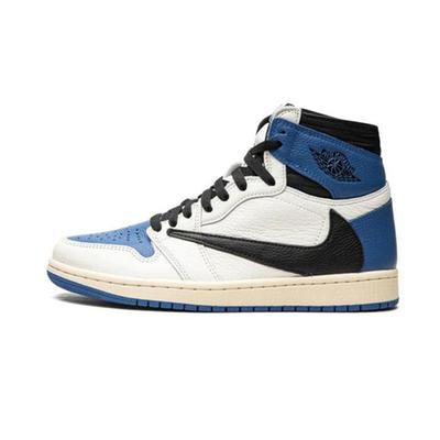 Jordan Air Jordan 1 Retro High Og Sp Travis Scott Fragment Military Blue 