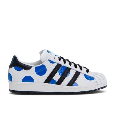 Adidas Jeremy Scott x Superstar 80s Rippl…e J 'Blue Polka Dots' 