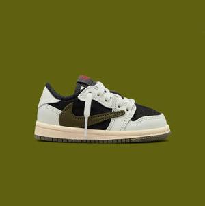 Jordan Jordan 1 Retro Low Og Sp Travis Scott Olive (TD) 