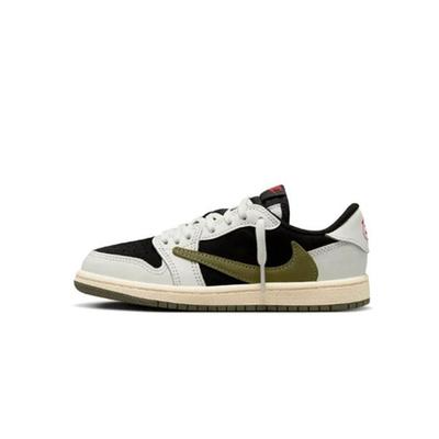 Jordan Air Jordan 1 Retro Low Og Sp Travis Scott Olive Enfant Ps 