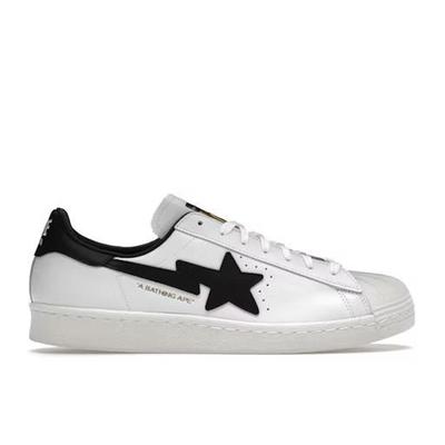 Adidas  Superstar 80s Bape blanc/noir 