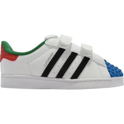 Adidas Lego x Superstar Cf I 'White Red Blue' 