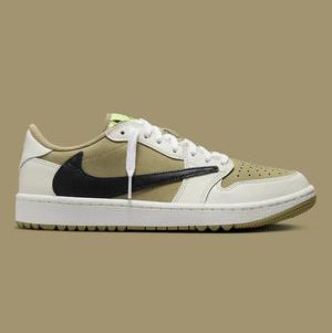 Jordan Jordan 1 Retro Low Golf Travis Scott Neutral Olive 