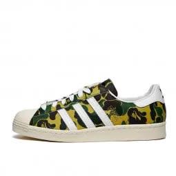 Adidas  Superstar Bape Abc Camo Green 