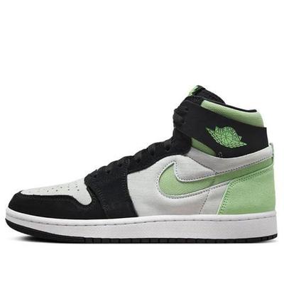 Jordan Air Jordan 1 Zoom Cmft 2 'White Black Honeydew Vapor Green' 