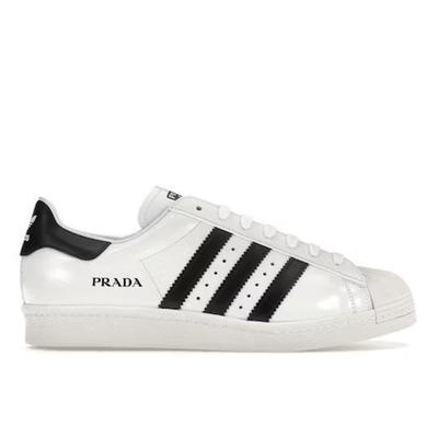 Adidas  Superstar Prada Blanc Noir 