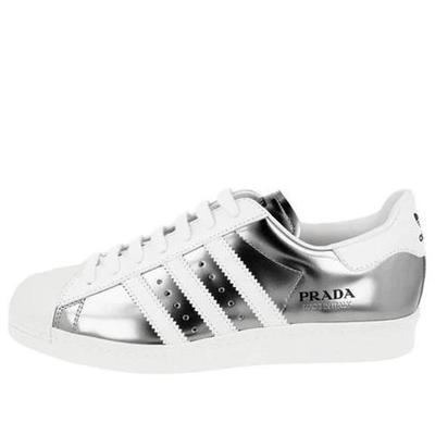 Adidas  Prada x Superstar 'Silver Metallic' 