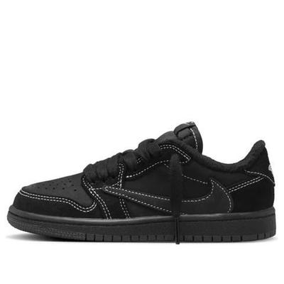 Jordan (PS)Air Jordan 1 Low Og Sp x Travis Scott 'Black Phantom' 