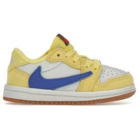 Jordan Jordan 1 Low rétro Og Sp Travis Scott jaune canari (bébé) 