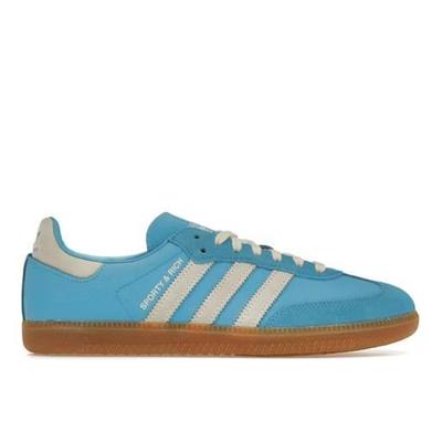 Adidas  Samba originale Sporty & Rich coloris bleu clair 