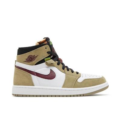 Jordan Air Jordan 1 Zoom Cmft Khaki Maroon 