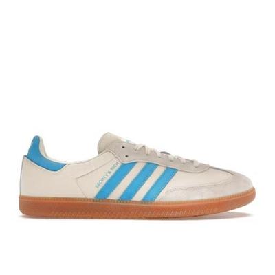 Adidas  Samba originale Sporty & Rich coloris crème/bleu 