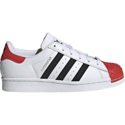 Adidas Lego x Superstar J 'Cloud White Red' 