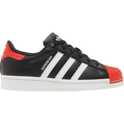 Adidas Lego x Superstar Big Kid 'Core Black Red' 