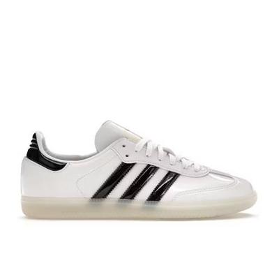 Adidas  Samba Jason Dill Blanc Noir Verni 