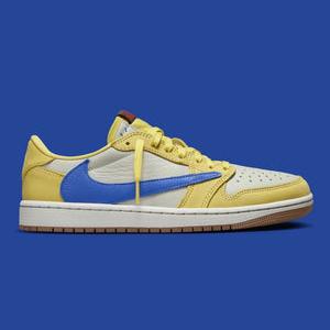 Jordan Jordan 1 Retro Low Og Sp Travis Scott Canary 