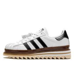 Adidas  Superstar Clot By Edison Chen White Crystal Sand 
