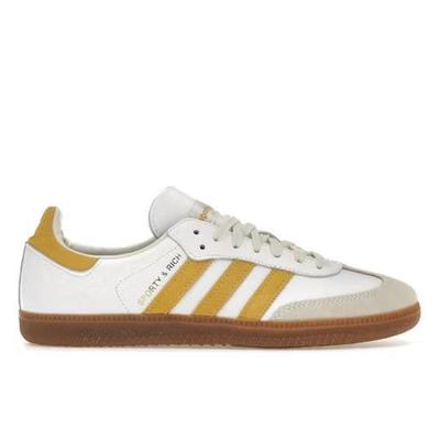 Adidas  Samba Sporty & Rich blanc/jaune d'or 