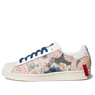 Adidas  Atmos x Three Tides Tattoo x Superstar 'Mt. Fuji' 