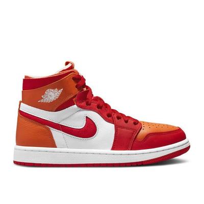 Jordan Air Jordan 1 High Zoom Air Comfort Fire Red Hot Curry 