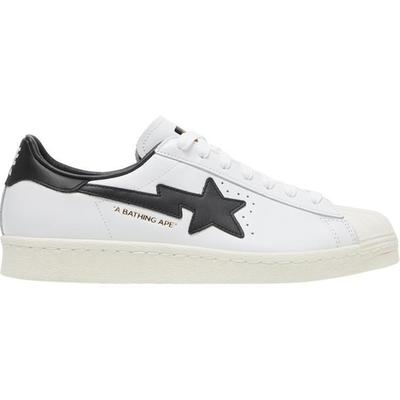 Adidas Bape x Superstar 'White Black' 