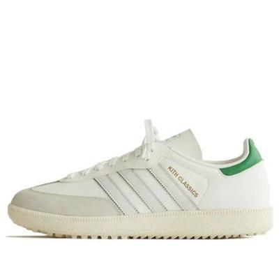 Adidas  x Kith Samba Spikeless Golf 'White Green' 