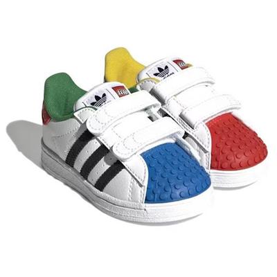 Adidas  Superstar Lego Blanc (bébé) 